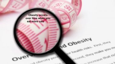 Aşırı kilolu ve obezite kavramı üzerine büyüteç