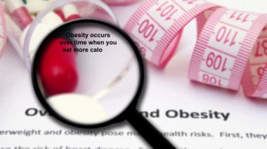 Aşırı kilolu ve obezite kavramı üzerine büyüteç