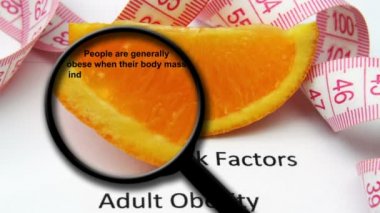 Obezite konsepti üzerine büyüteç