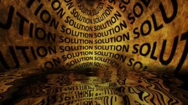 Çözüm olmayan grunge düşme konsepti