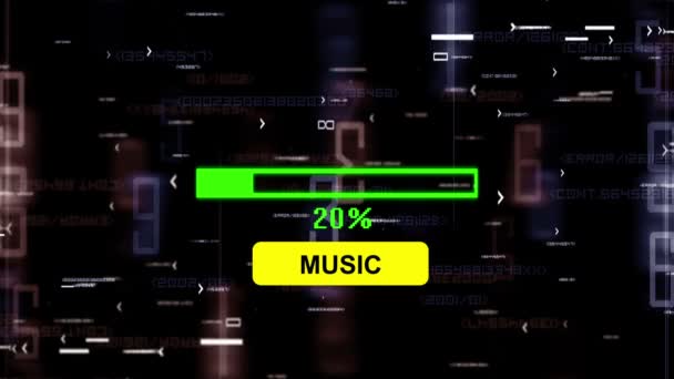 İnternette müzik aranıyor — Stok video