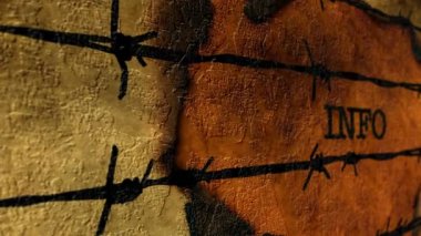 Dikenli tele karşı bilgi metni