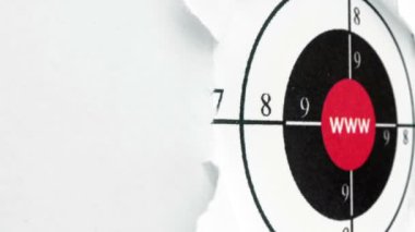 Kağıt deliğinde www hedefi
