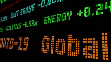 Global ekonomi COVID19 'dan 12 trilyon darbe alacak