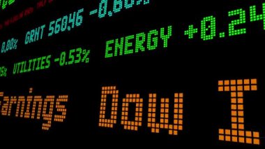 Yatırımcılar Kazanç Ararken Dow Endüstrisi Yükseliyor