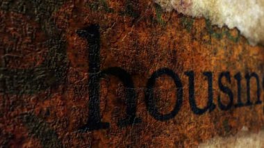 Grunge kavramı konut