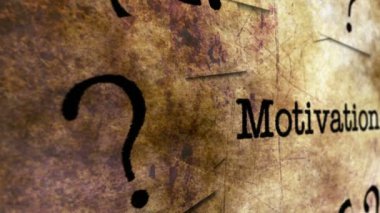 Grunge arkaplanındaki motivasyon metni