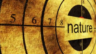 Doğa grunge hedef kavramı