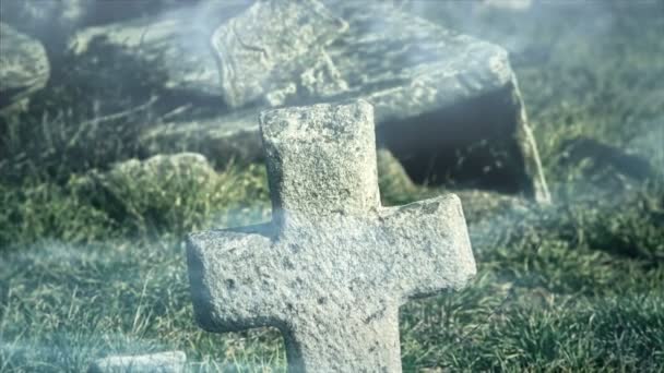 오래 된 묘지에서의 연기 — 비디오