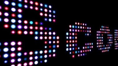 Siyahın üzerine renkli yazı yaz