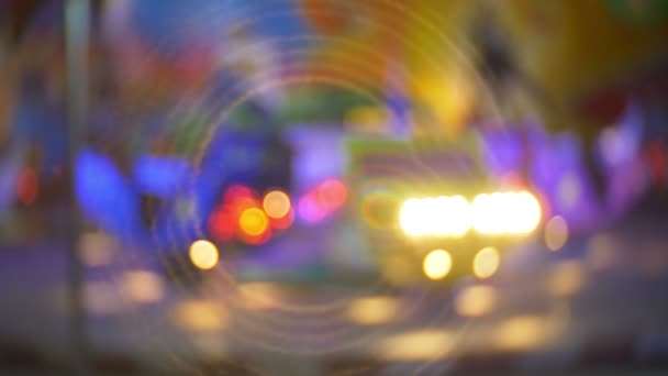 Defocused Bokeh Lights Abstract Lichte achtergrond — Stockvideo