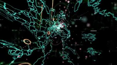 Siyah üzerine antivirüs indirme küresi