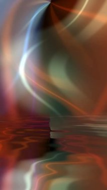 Pürüzsüz Eğri Çizgiler Yavaş çekim arkaplan dikey video