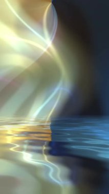 Pürüzsüz Eğri Çizgiler Yavaş çekim arkaplan dikey video