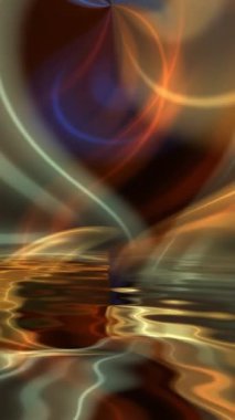 Pürüzsüz Eğri Çizgiler Yavaş çekim arkaplan dikey video