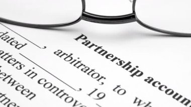 Parnership hesap dökümanının kapatılması