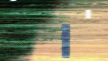 Gerçek Glitch Statik TV Gürültüsü Geçişi