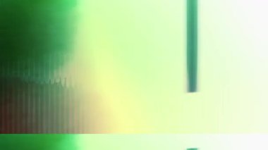 Gerçek Glitch Statik TV Gürültüsü Geçişi