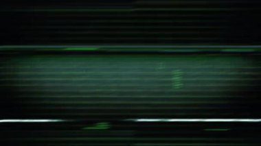 Gerçek Glitch Statik TV Gürültüsü Geçişi