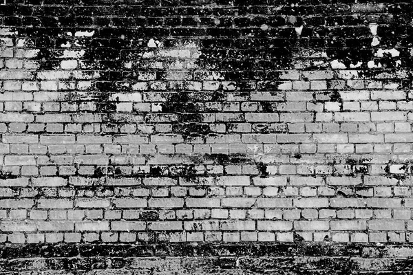 Muro Ladrillo Oscuro Áspero — Foto de Stock