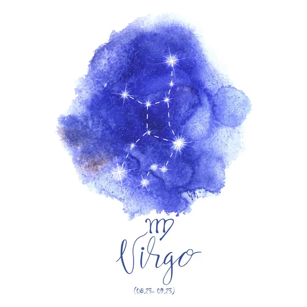 Signe astrologique Vierge — Image vectorielle
