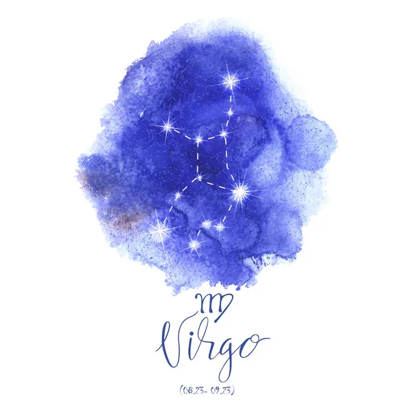 Signo de astrologia Virgem —  Vetores de Stock