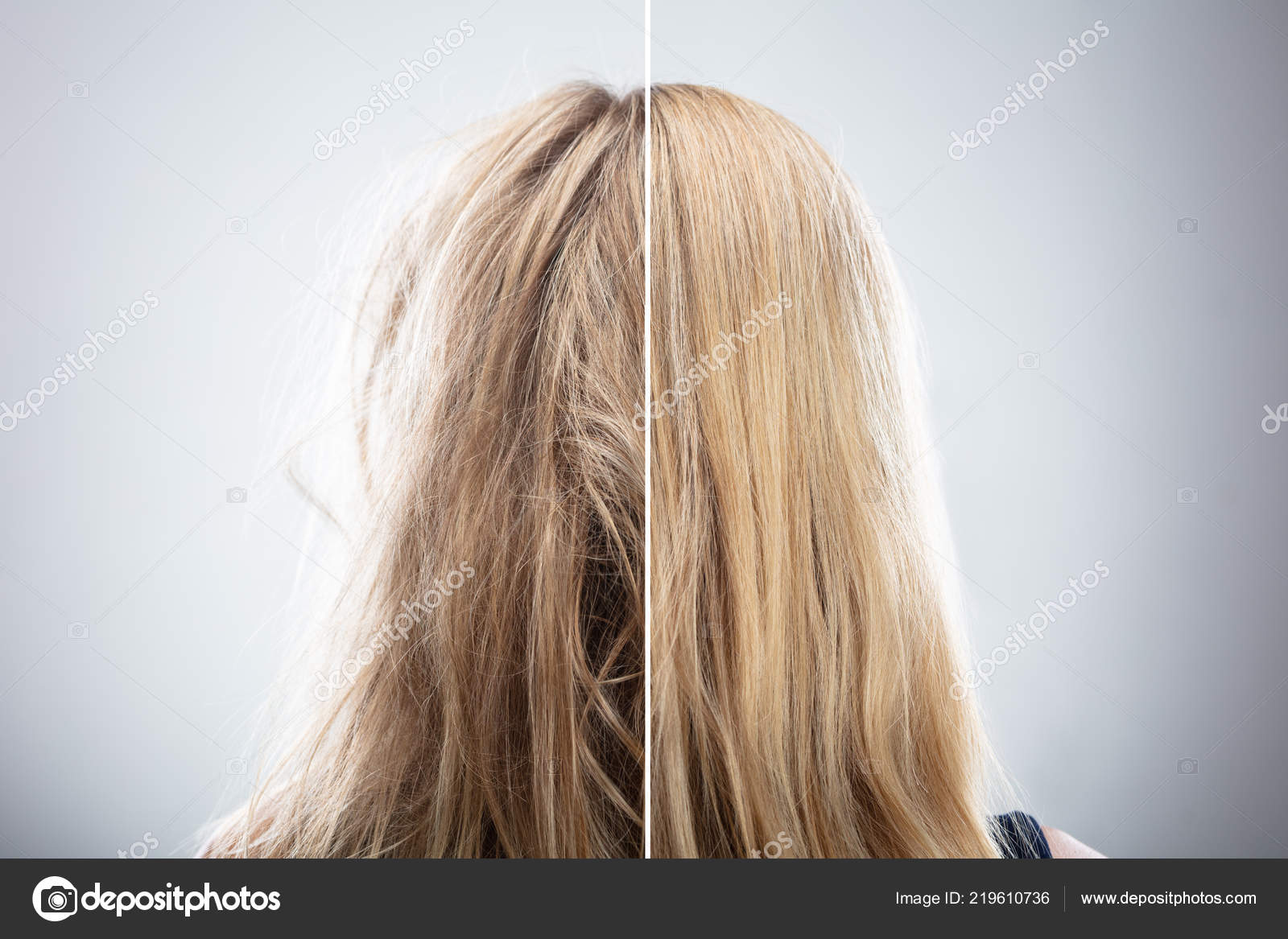 straightening grey hair