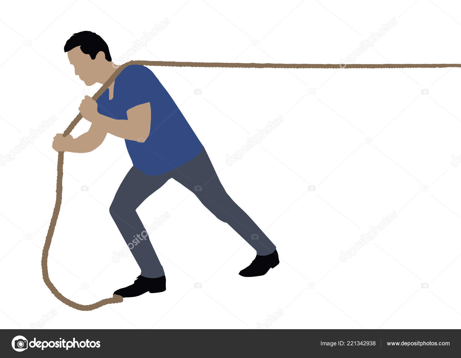pulling rope