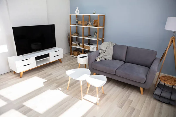 Foto Interior Modern Sunny Living Room — Stok Foto