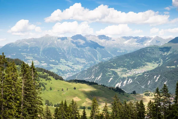 Chaîne Montagne Dans Les Alpes Autrichiennes Été — Photo