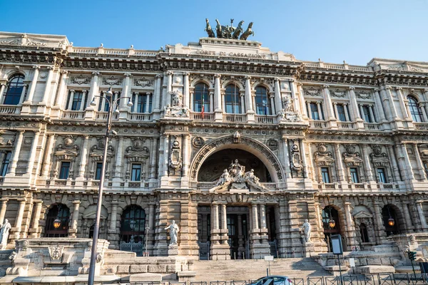 Exterior Supreme Court Cassation Rome Italy — Stock Photo, Image