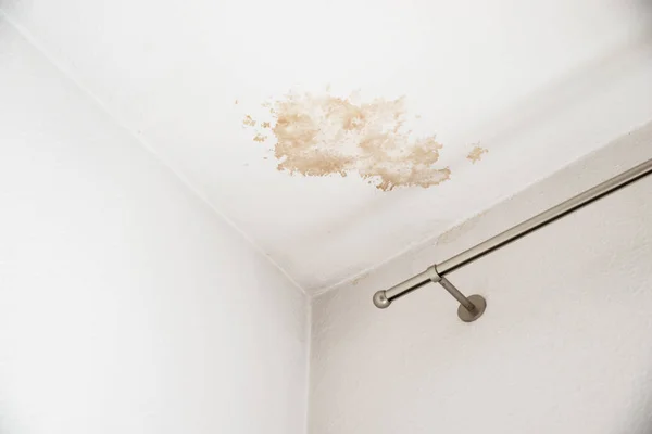 Ceiling Damaged By Water Leak At Home