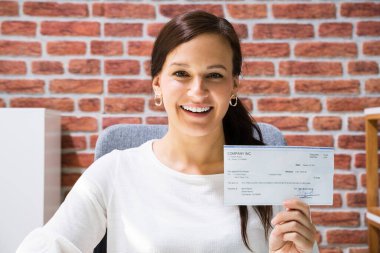 Boss Holding Bordro Bankası çeki. Maaş çeki.