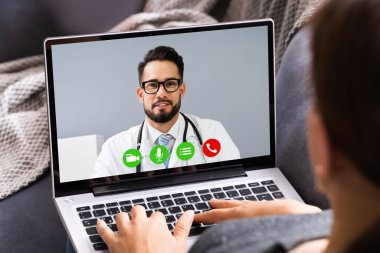 Doktor Kullanım Teknolojisi ile Çevrimiçi Tıbbi Video Konferansı
