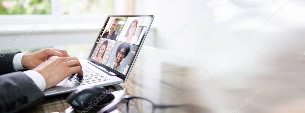 Work From Home Video Conference Webinar Remote Meeting