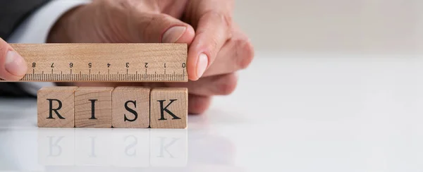 Strategic Risk Analysis Strategy Measuring Assessing Risks — Stock Photo, Image