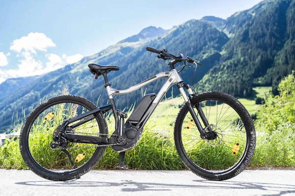 Bicicleta Bicicleta Áustria Montanha Ebike — Fotografia de Stock