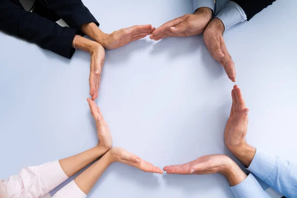 Diverse Group People Care Safety Concept — Stock Photo, Image