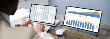 Bilgisayardaki Hesap Tablosu Verisi ile Çalışan Analist