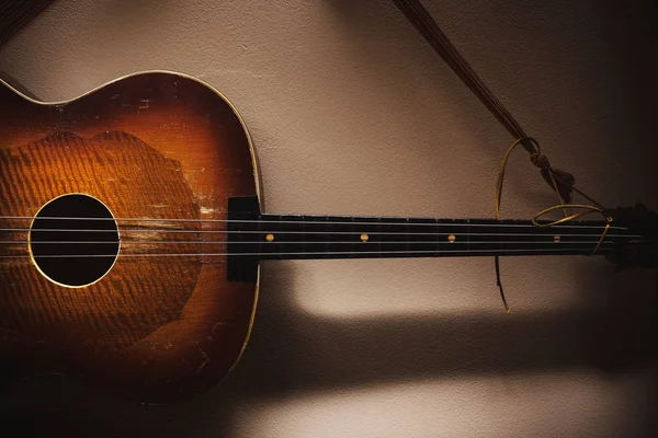 Original Streichinstrument Namens Tamburica Cello Vom Balkan Teil Der Serbischen — Stockfoto