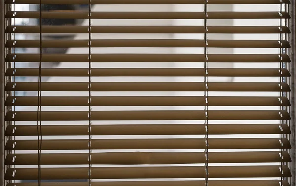 Details Modern Window Awnings Day Closeup View Texture Structure — Stock Photo, Image