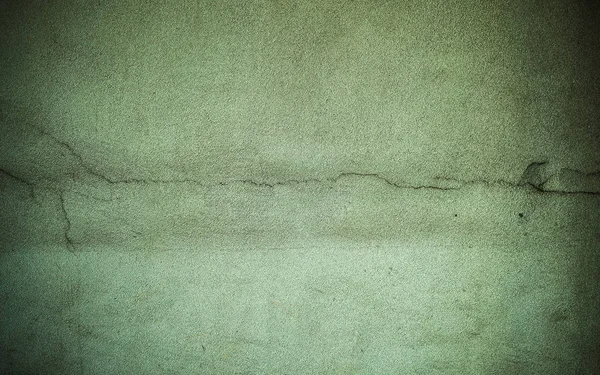 Eski kırık yeşil cephe — Stok fotoğraf