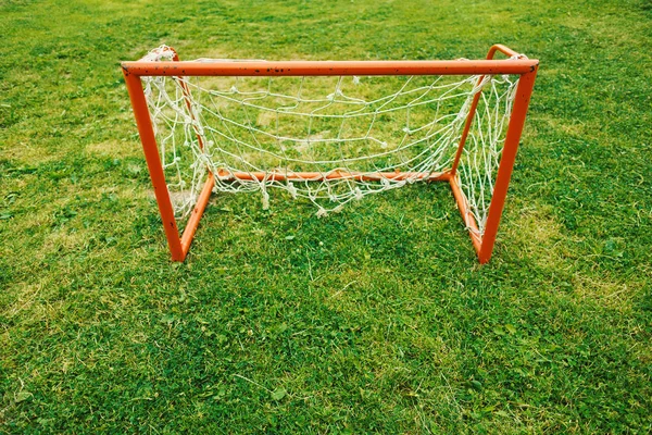 Μικρό ποδοσφαίρου goal — Φωτογραφία Αρχείου