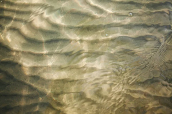 水中表面のクローズアップ — ストック写真