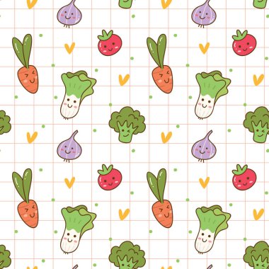 Sebzelerle kusursuz desen