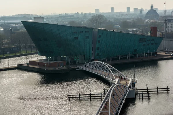 Amsterdão Países Baixos Abril 2018 Nemo Science Museum Latim Nobody — Fotografia de Stock