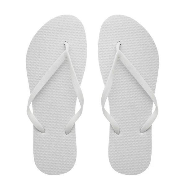 Gummi-Flip-Flops isoliert — Stockfoto