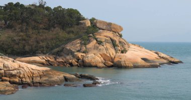 Japonya'nın kıyı şeridi ve deniz manzaralı