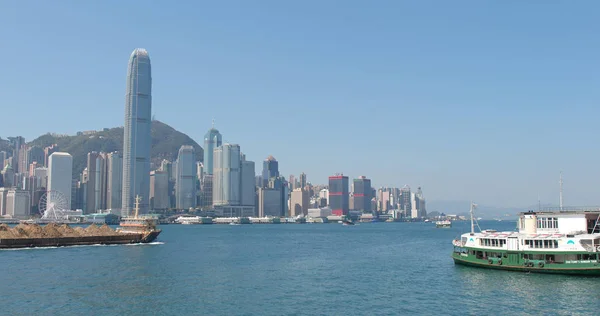 Victoria Harbour Hong Kong März 2018 Hong Kong City — Stockfoto