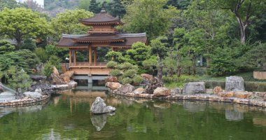 Diamond hill, Hong Kong - 21 Nisan, 2018: Chi Lin Nunnery